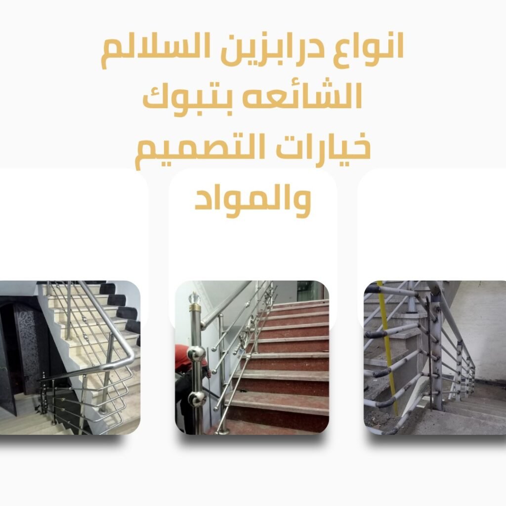 تصنيع درابزين سلالم بتبوك