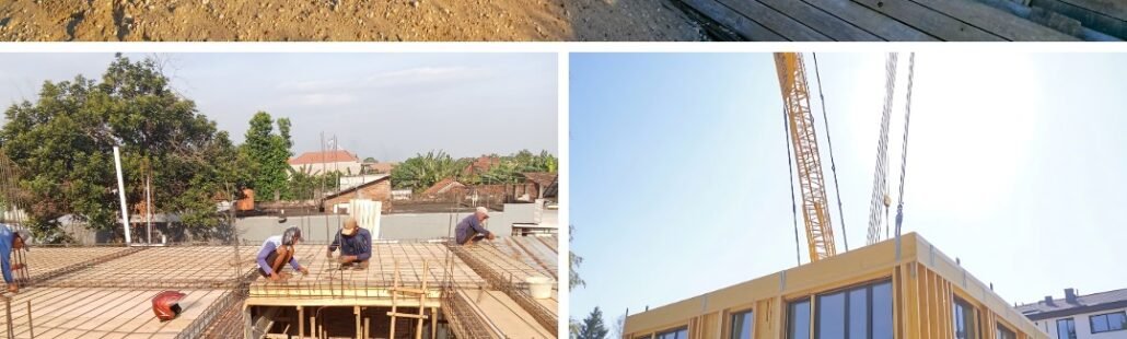 مراحل بناء المنزل مراحل البناء