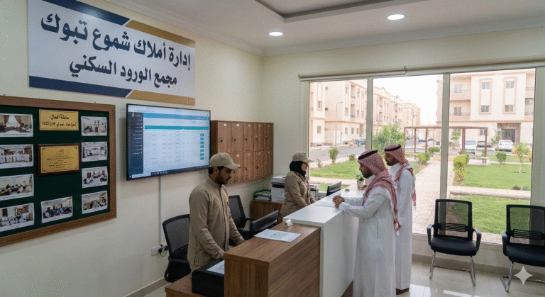 اداره املاك مجمع شقق مفروشه في تبوك