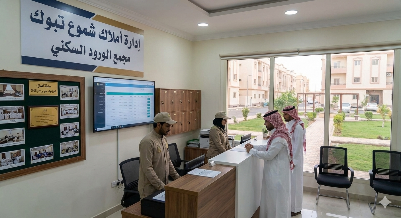 اداره املاك مجمع شقق مفروشه في تبوك