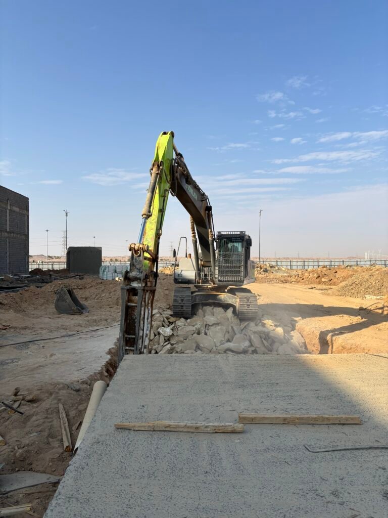 نظام اداره المخلفات لمشاريع البناء في تبوك