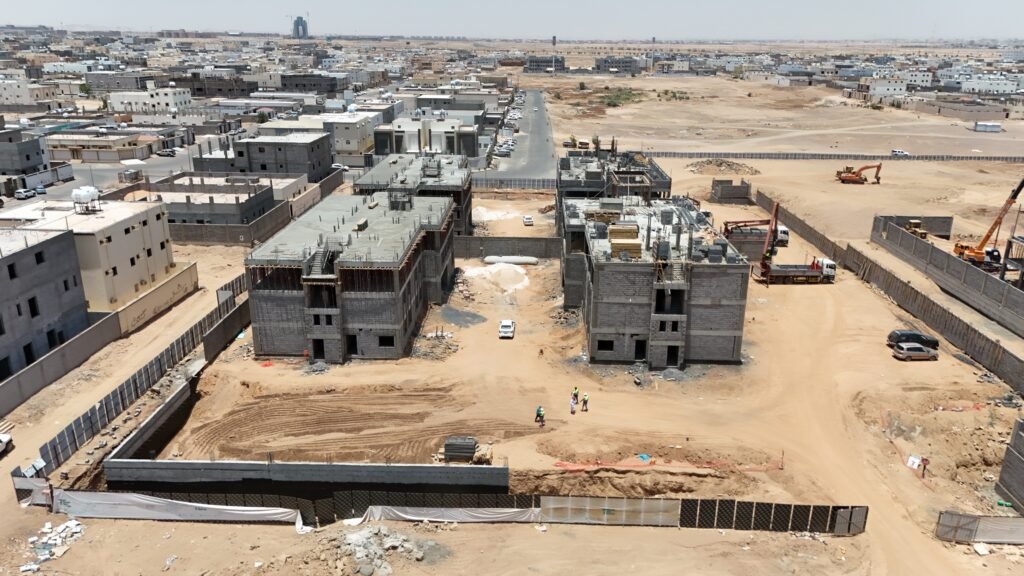  تنفيذ مجمع تعليمي بتبوك – سابقة أعمال شموع تبوك