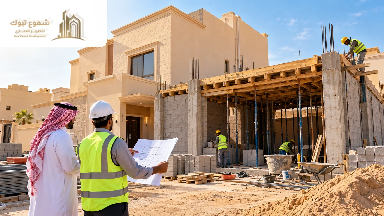 شموع تبوك للتطوير العقاري والمقاولات العامة نحن في شموع تبوك للتطوير العقاري والمقاولات العامة نؤمن بأن البناء ليس مجرد عملية تشييد، بل هو فن يعكس الرؤية والطموح. بخبرة تمتد لسنوات في قطاع التطوير العقاري والمقاولات، نقدم حلولاً متكاملة ومبتكرة تلبي تطلعات عملائنا في جميع أنحاء المملكة. نسعى لنكون الخيار الأول لكل من يبحث عن الجودة، الالتزام، والتميز.
